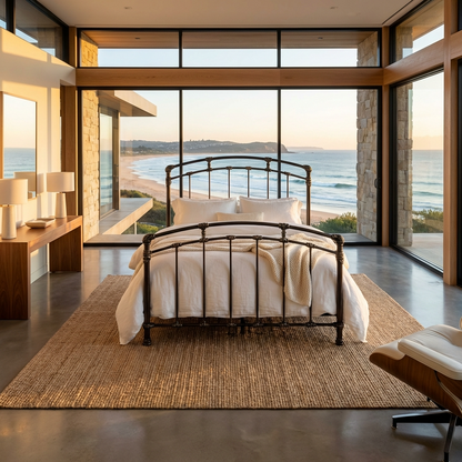Aristella Iron Bed by Esmeralda's Home Furniture