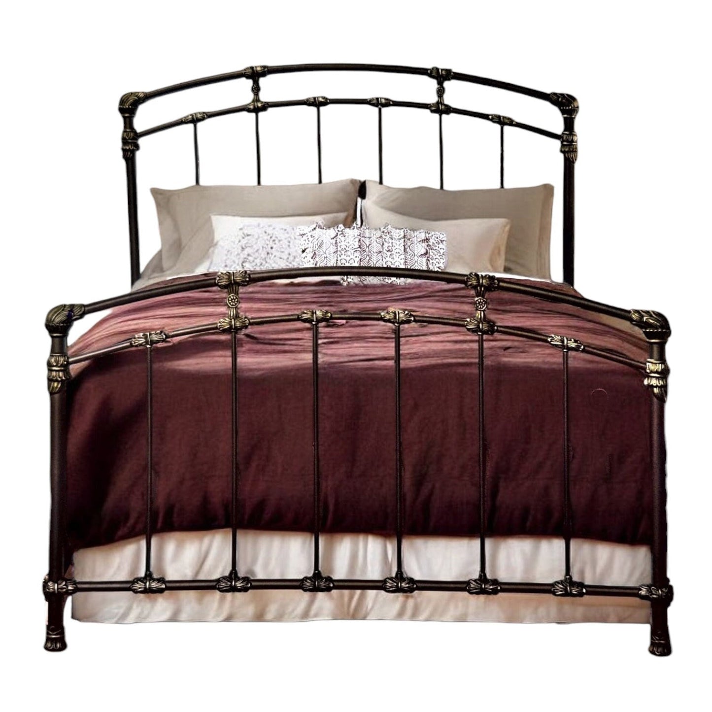 Aristella Iron Bed by Esmeralda's Home Furniture