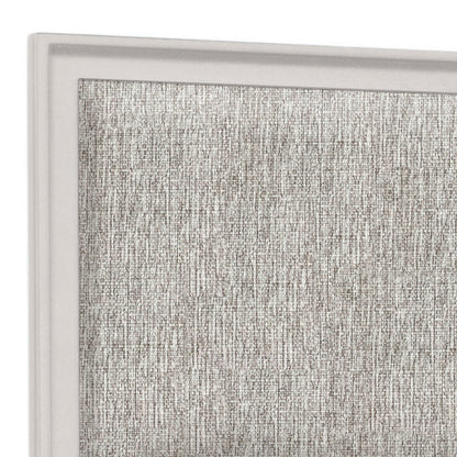 Aven Upholstered Iron Headboard with Upholstered Surround by Esmeralda's Home Furniture