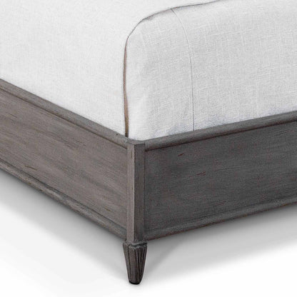Braden Iron Headboard with Metal Surround by Esmeralda's Home Furniture
