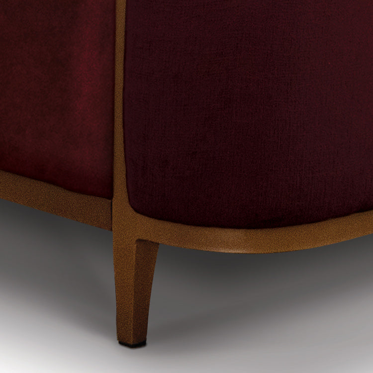 Broadway Upholstered Iron Bed by Esmeralda's Home Furniture