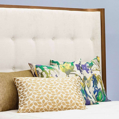 Broadway Upholstered Iron Bed by Esmeralda's Home Furniture