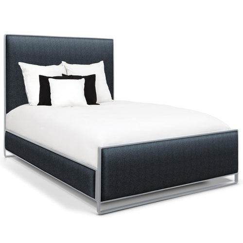 Fenton Upholstered Iron Bed by Esmeralda's Home Furniture