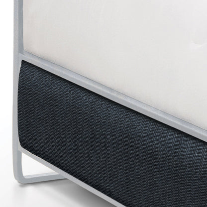 Fenton Upholstered Iron Bed by Esmeralda's Home Furniture
