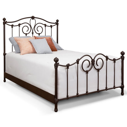 Olympia Iron Bed by Esmeralda's Home Furniture