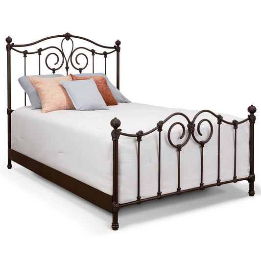Olympia Iron Bed by Esmeralda's Home Furniture
