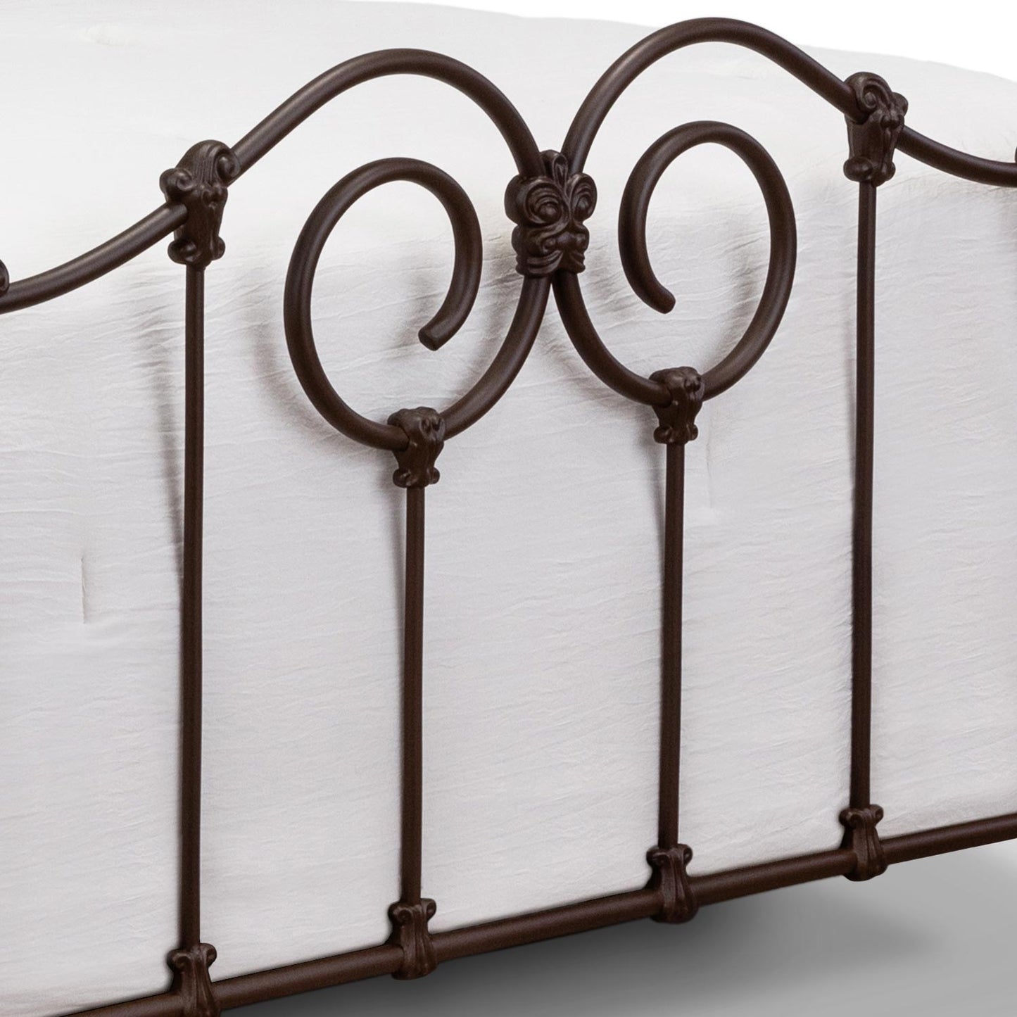 Olympia Iron Bed by Esmeralda's Home Furniture