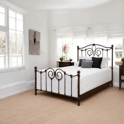 Olympia Iron Bed by Esmeralda's Home Furniture