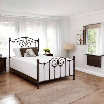 Olympia Iron Bed by Esmeralda's Home Furniture
