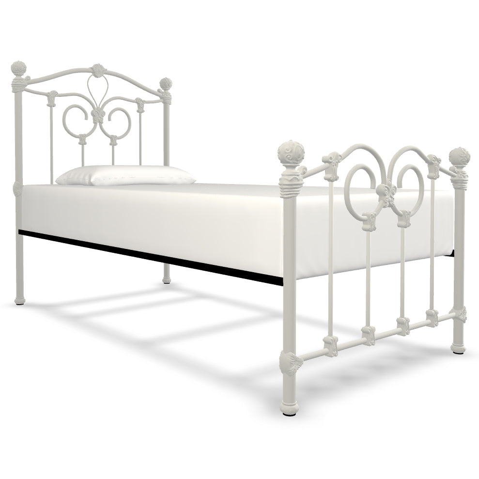 Olympia Iron Trundle Bed by Esmeralda's Home Furniture