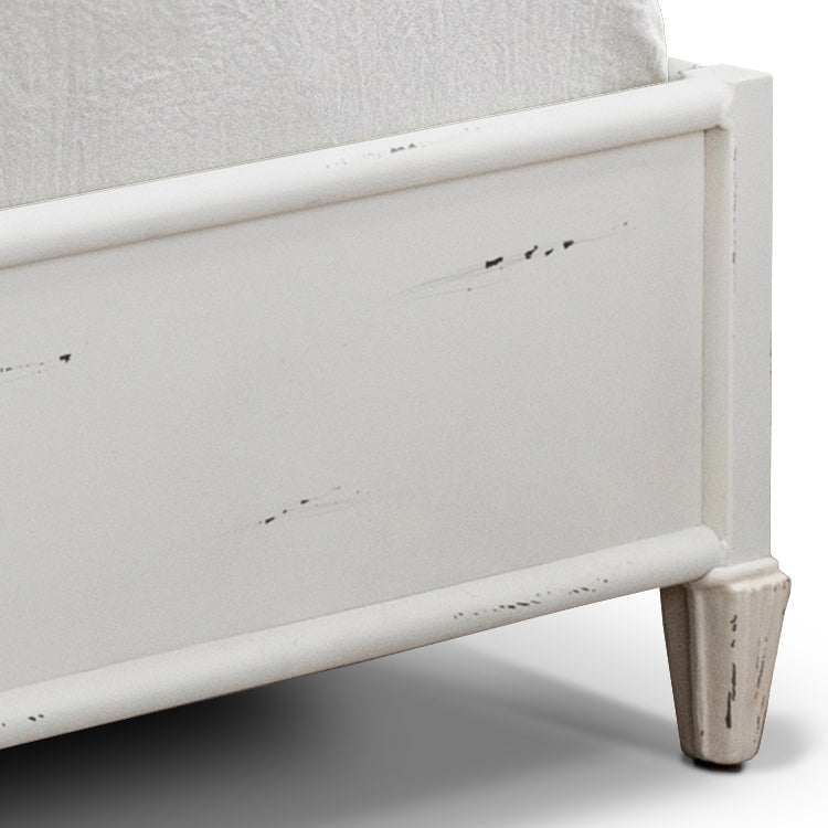 Quati Iron Headboard with Metal Surround by Esmeralda's Home Furniture