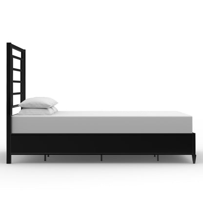 Sunset Iron Headboard with Metal Surround by Esmeralda's Home Furniture