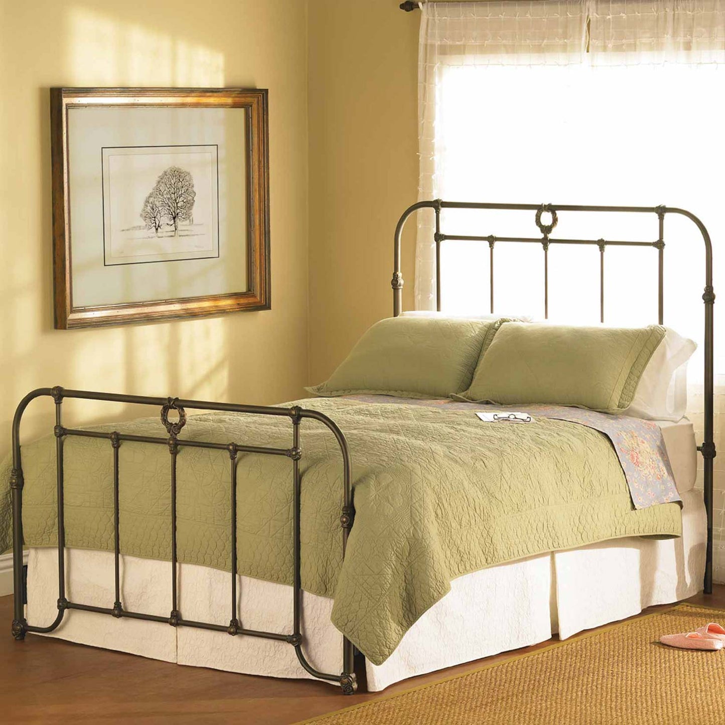 Wellington Iron Bed by Esmeralda's Home Furniture